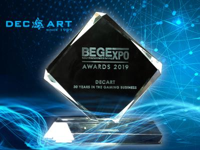 DECART HONORED DURING BEGE Expo 2019
